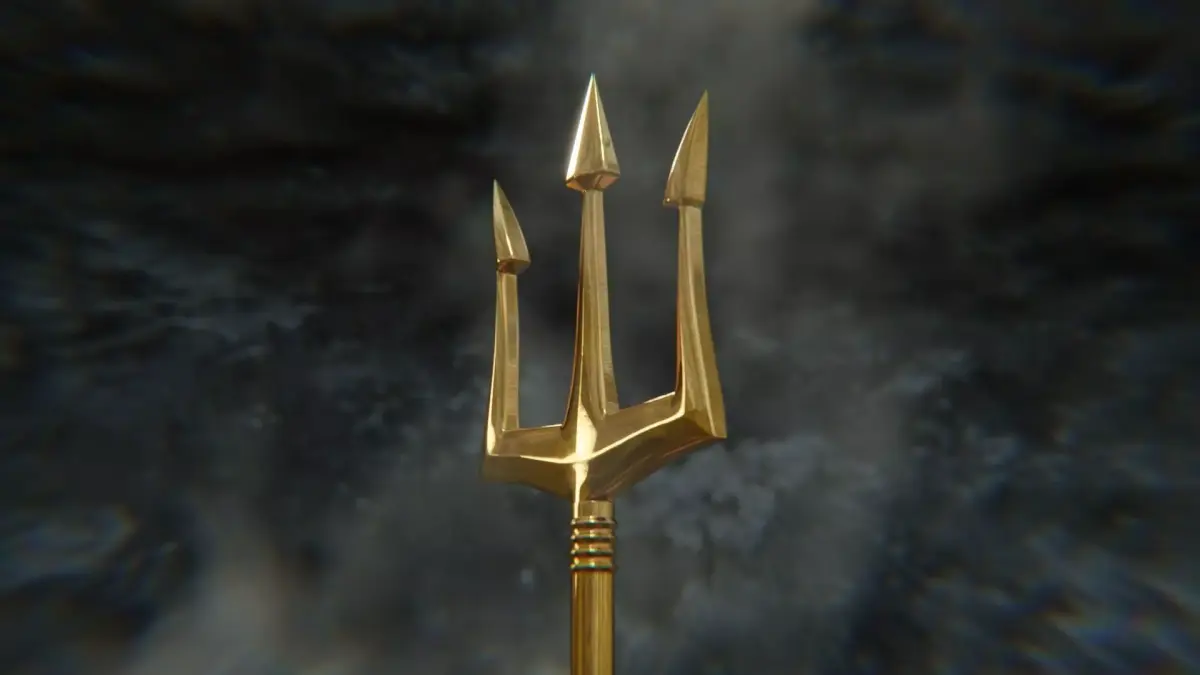 Poseidon Trident 3D model
