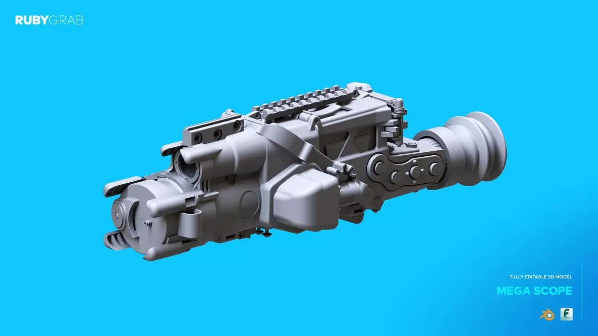 Mega Scope 3D model