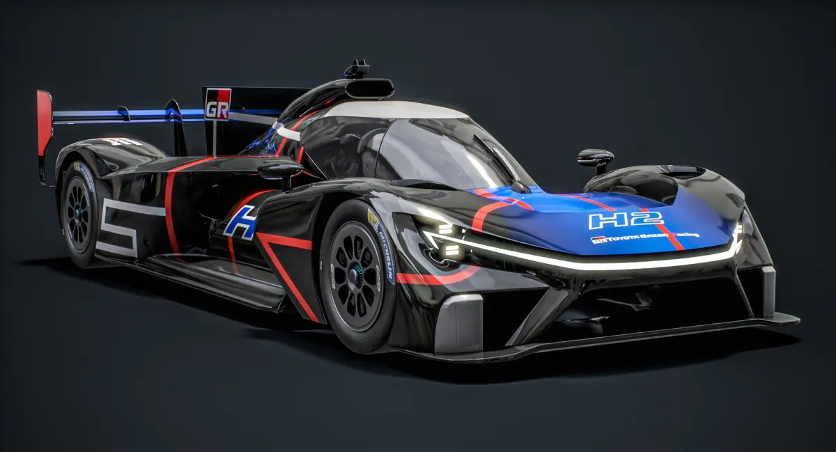Toyota GR H2 Racing Concept WEC Season 2026 Hydrogen Car 3D model