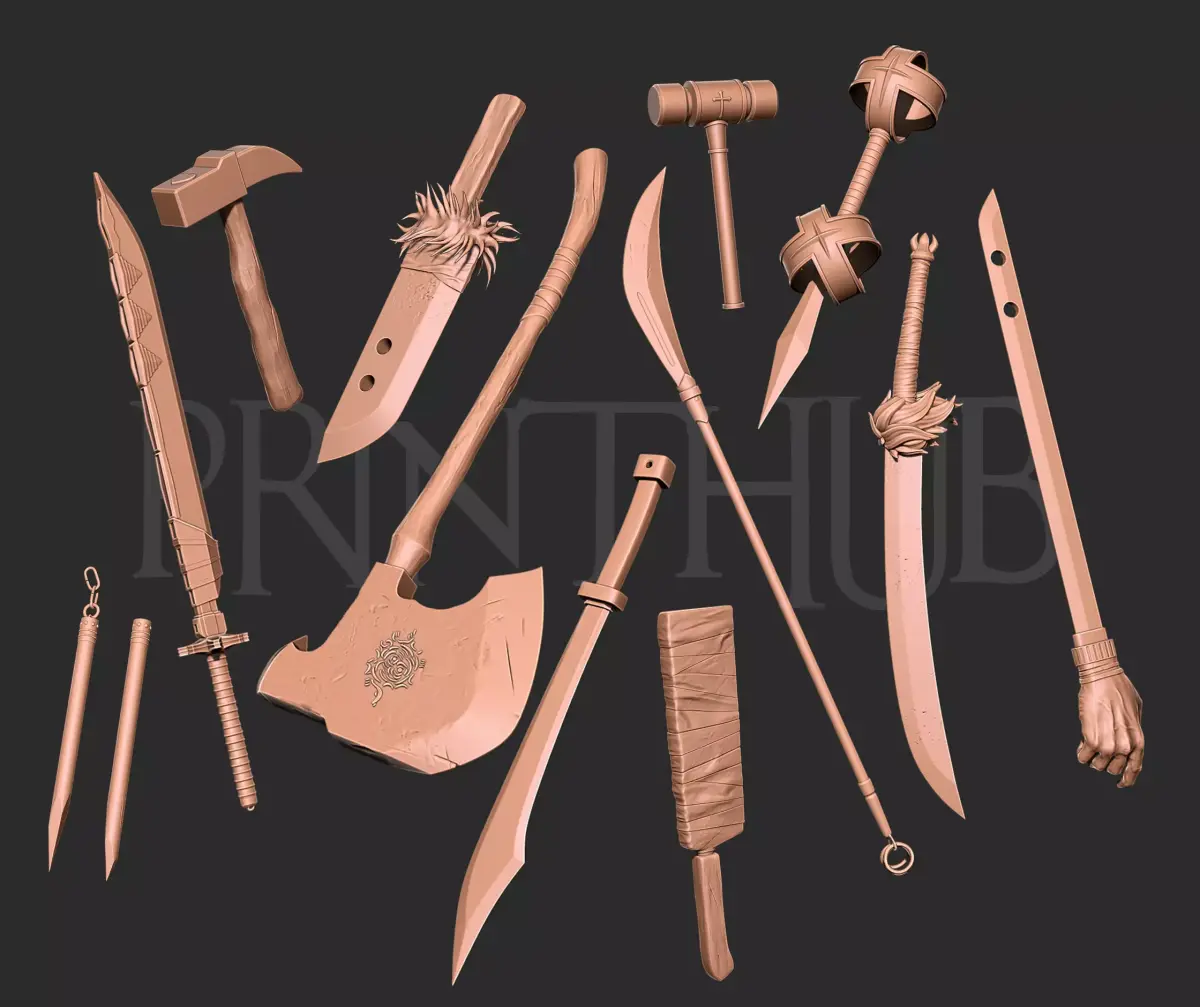 Ultimate Jujutsu Kaisen - Sword Cosplay Collection V-2 