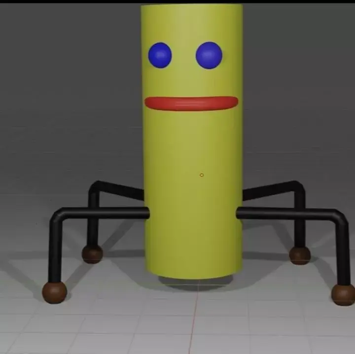 4 Legged Creature Low-poly 3D model