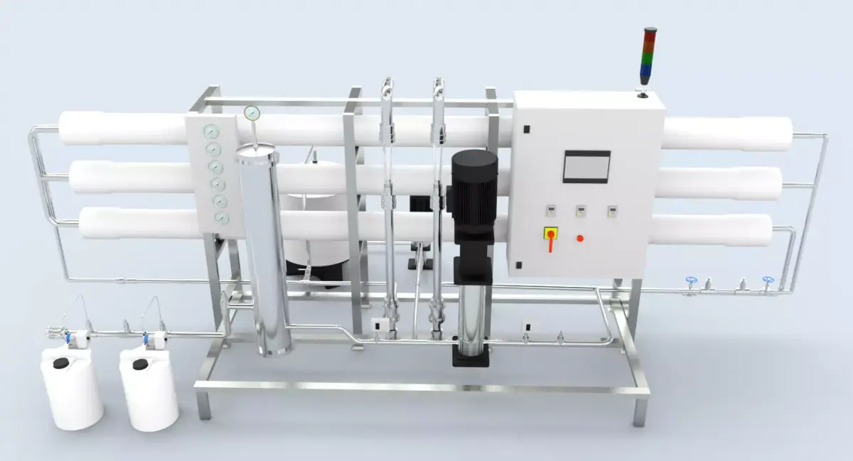 Reverse Osmosis RO Unit 3D model