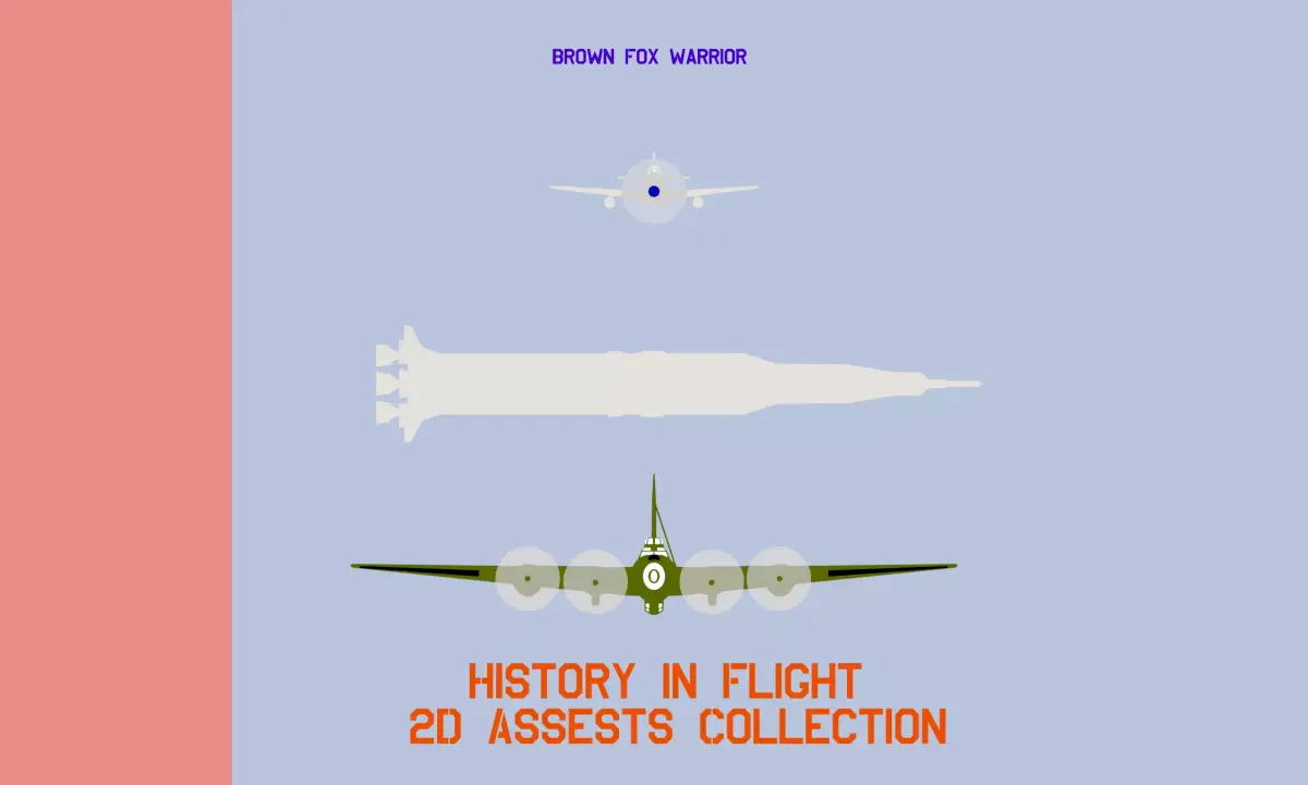 History in Flight 2D 3D Model Collection