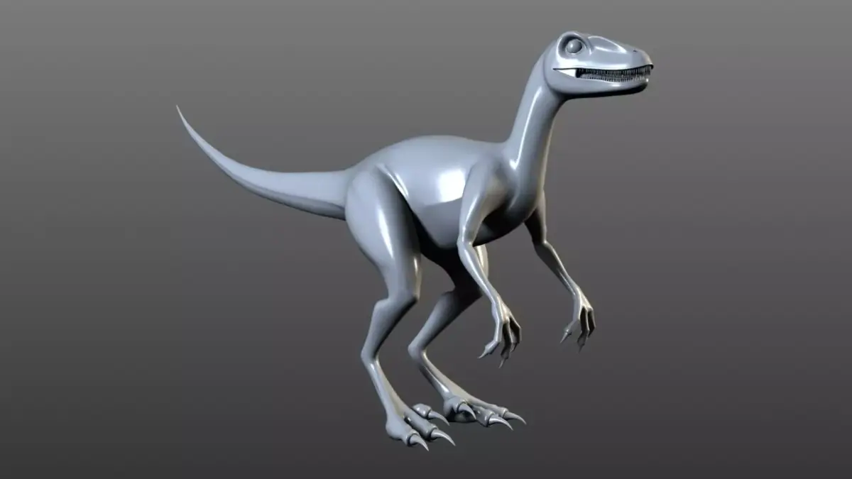 Low-Poly dinosaur Low-poly 3D model