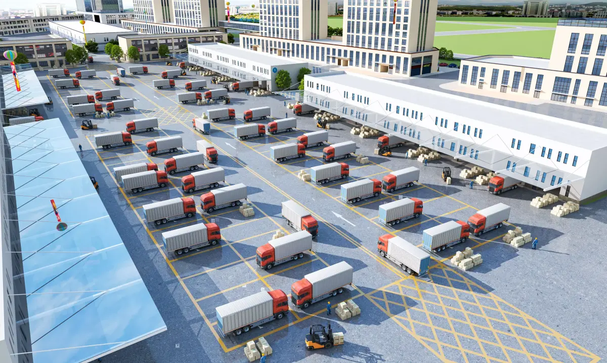 Warehouse and Logistics Distribution Center 3D model