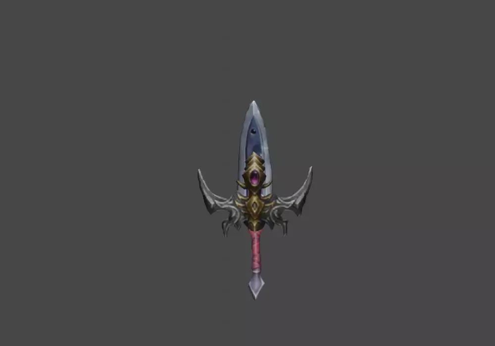 Zeloeman Sword A 21 Low-poly 3D model