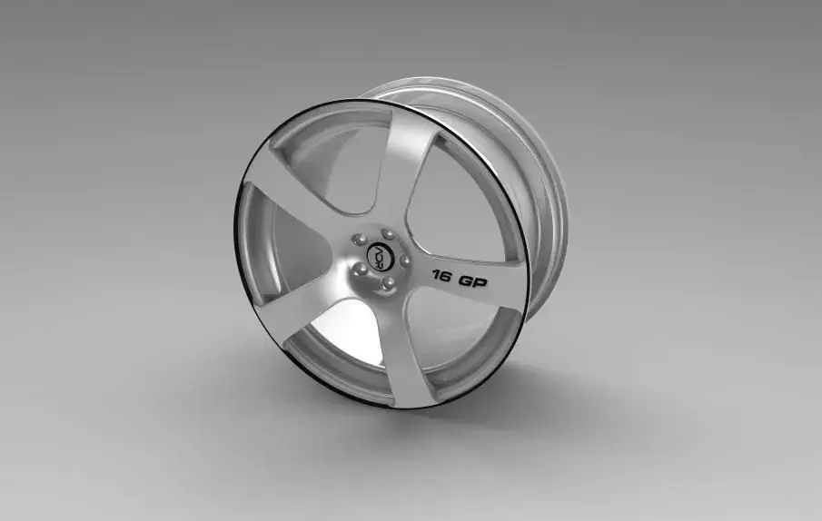ADR rim 215 R16 Free 3D model