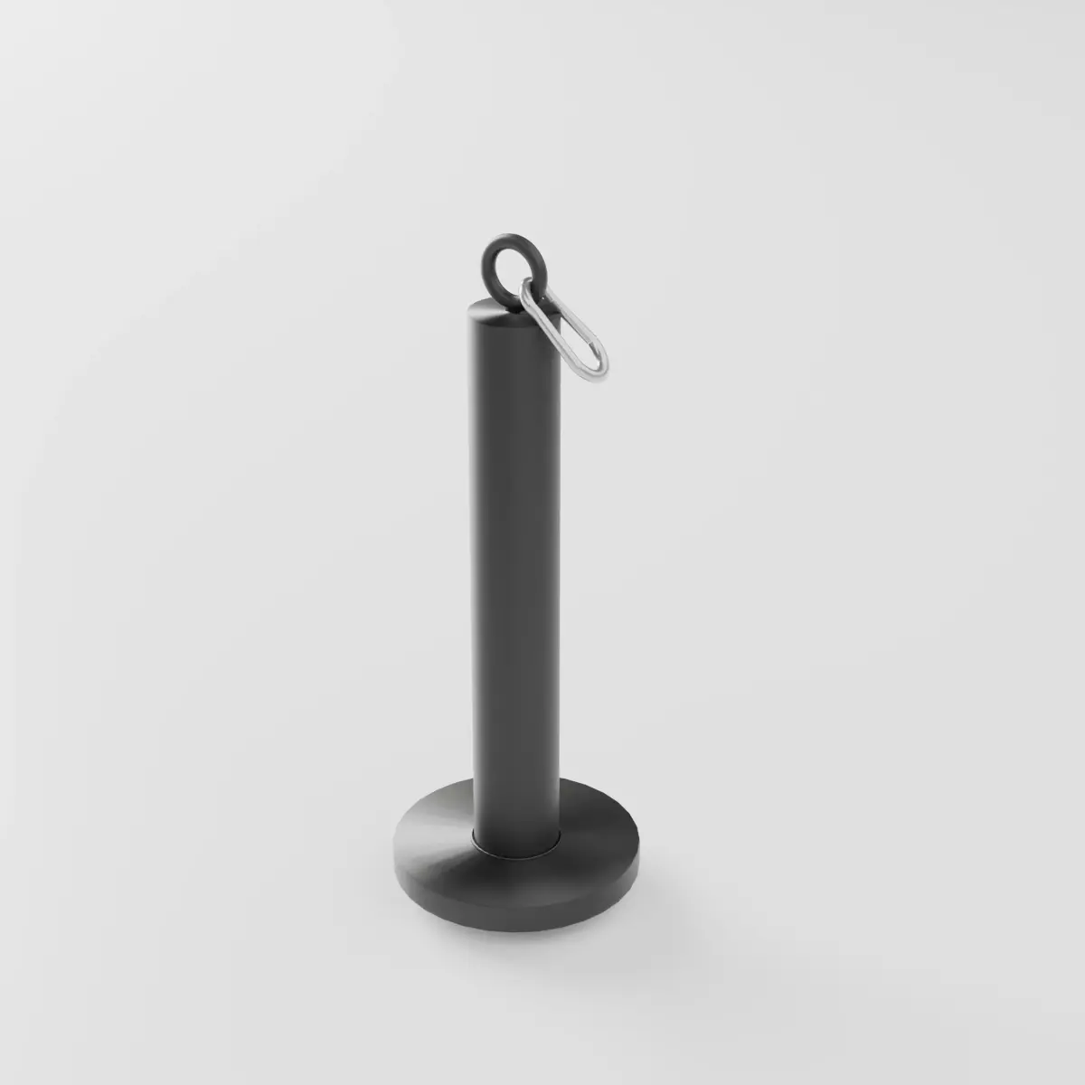 Loading Pin for Strength Training Low-poly 3D model