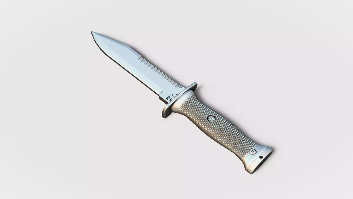 Ontario Mark 3 Navy Knife RoZ 3D print model