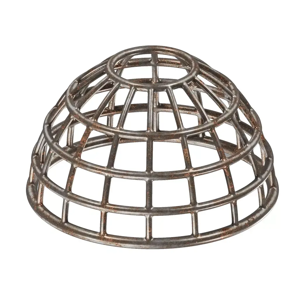 Rusty Steel Cage 3D model purchase