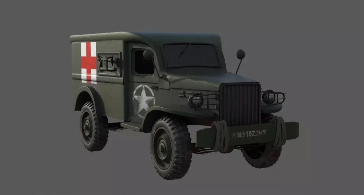  Ambulance   3D model