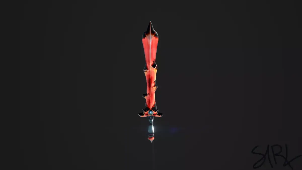 ShuStone Sword Free low-poly 3D model