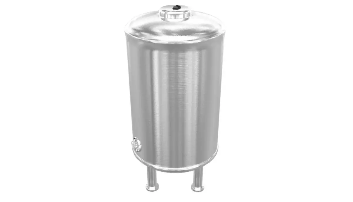 Ozone Tank Low-poly 3D model