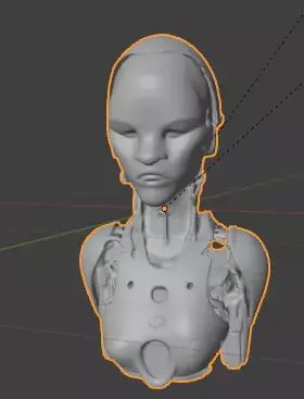 robot  3D model order