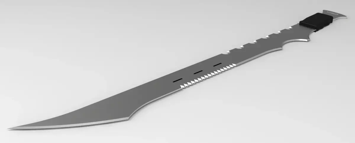 Special Agent Tactical Ninja Sword Free 3D model