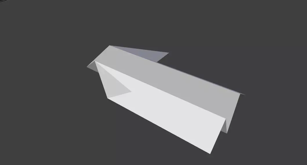 3D Models paper airplane Low-poly 3D model