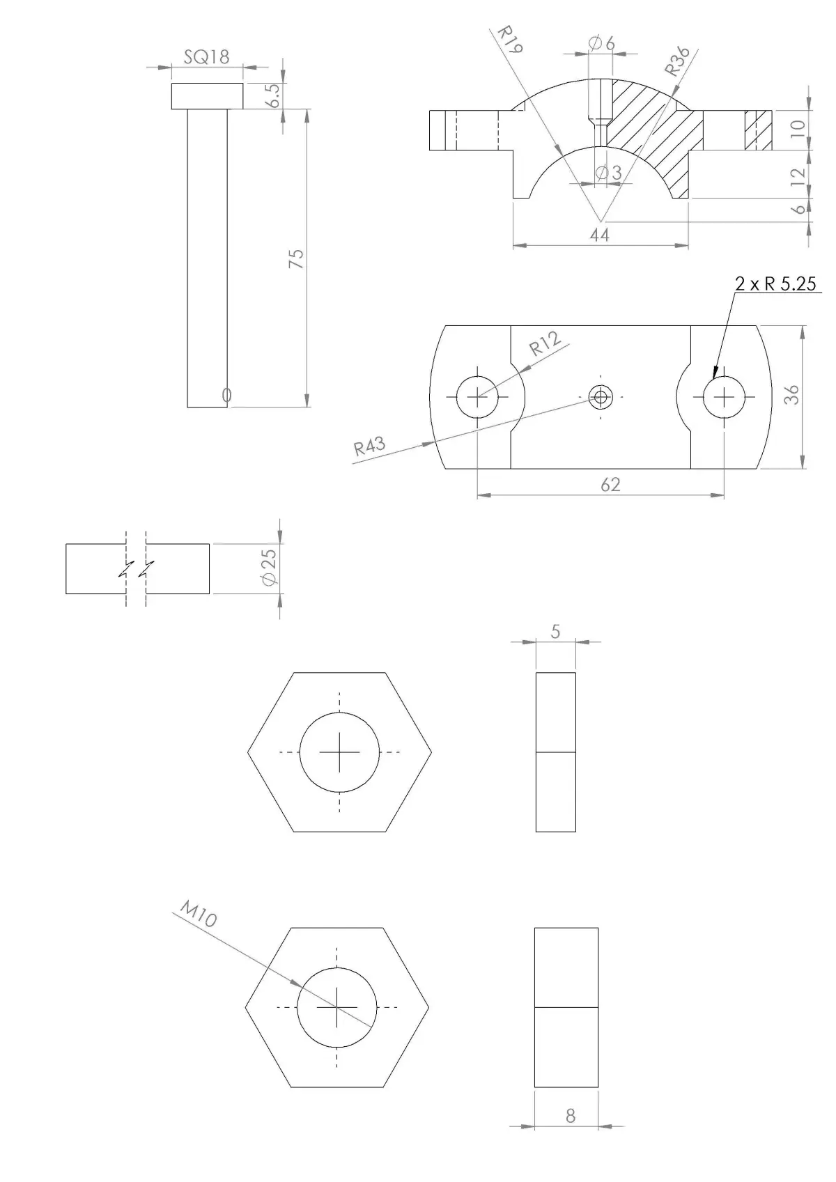 Plummer Block  3D model