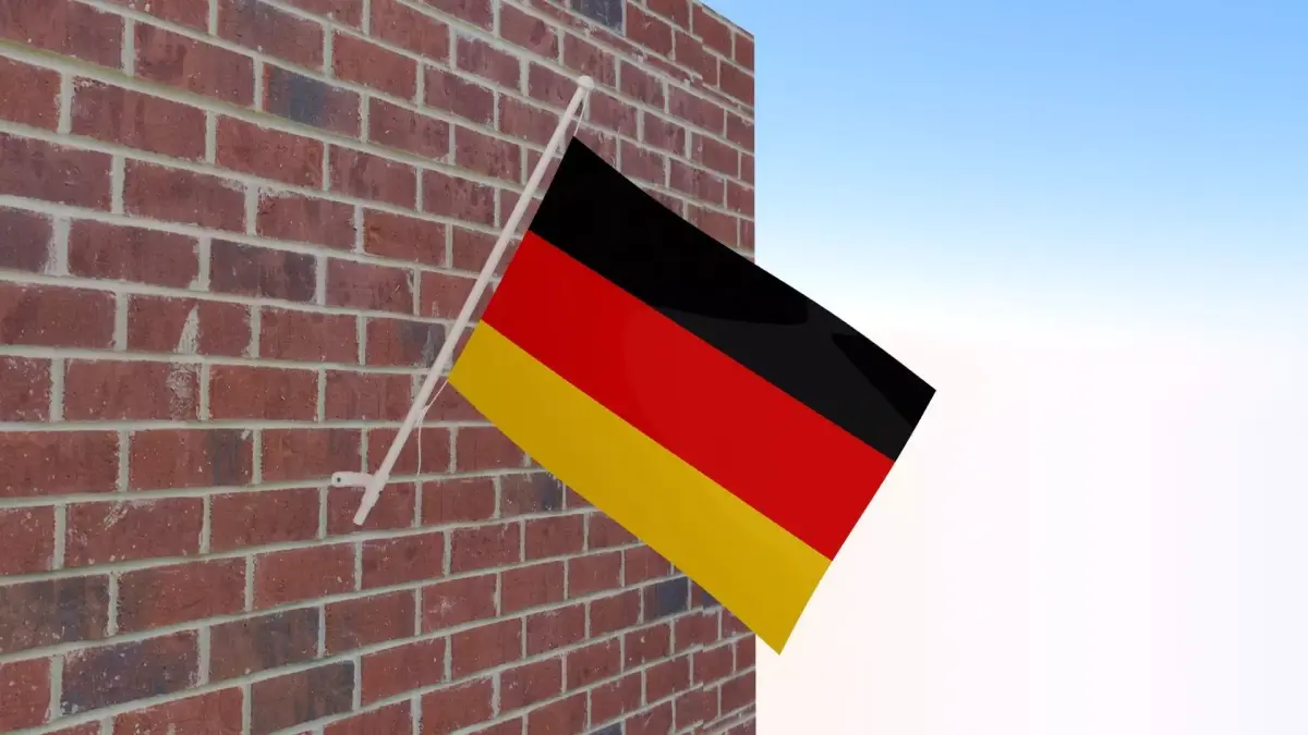 Flag of Germany 3D model purchase