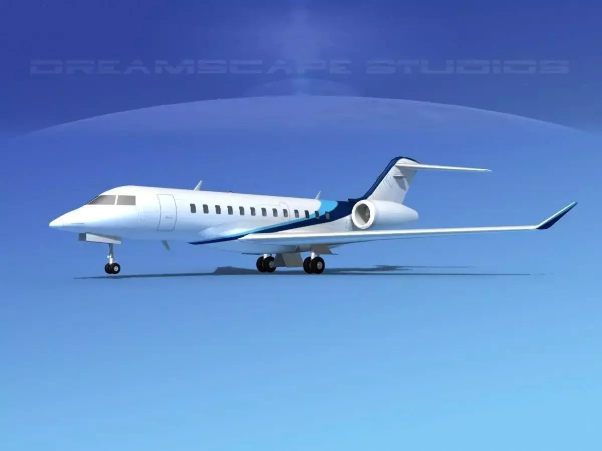 Bombardier Global Express 6000 V10 3D model