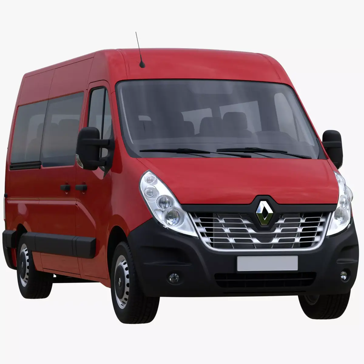 Renault Master L2H2 passenger minibus 3D model