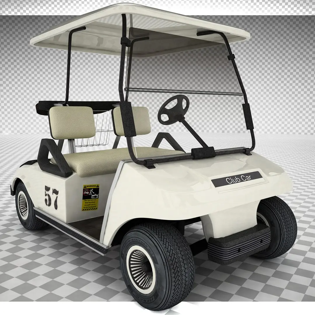 GolfCart 3D model purchase