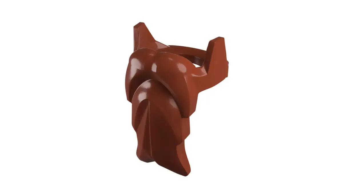 Custom3Dprint Minifigure Accessory - Minifigure Beard S1 - 01 3D print model