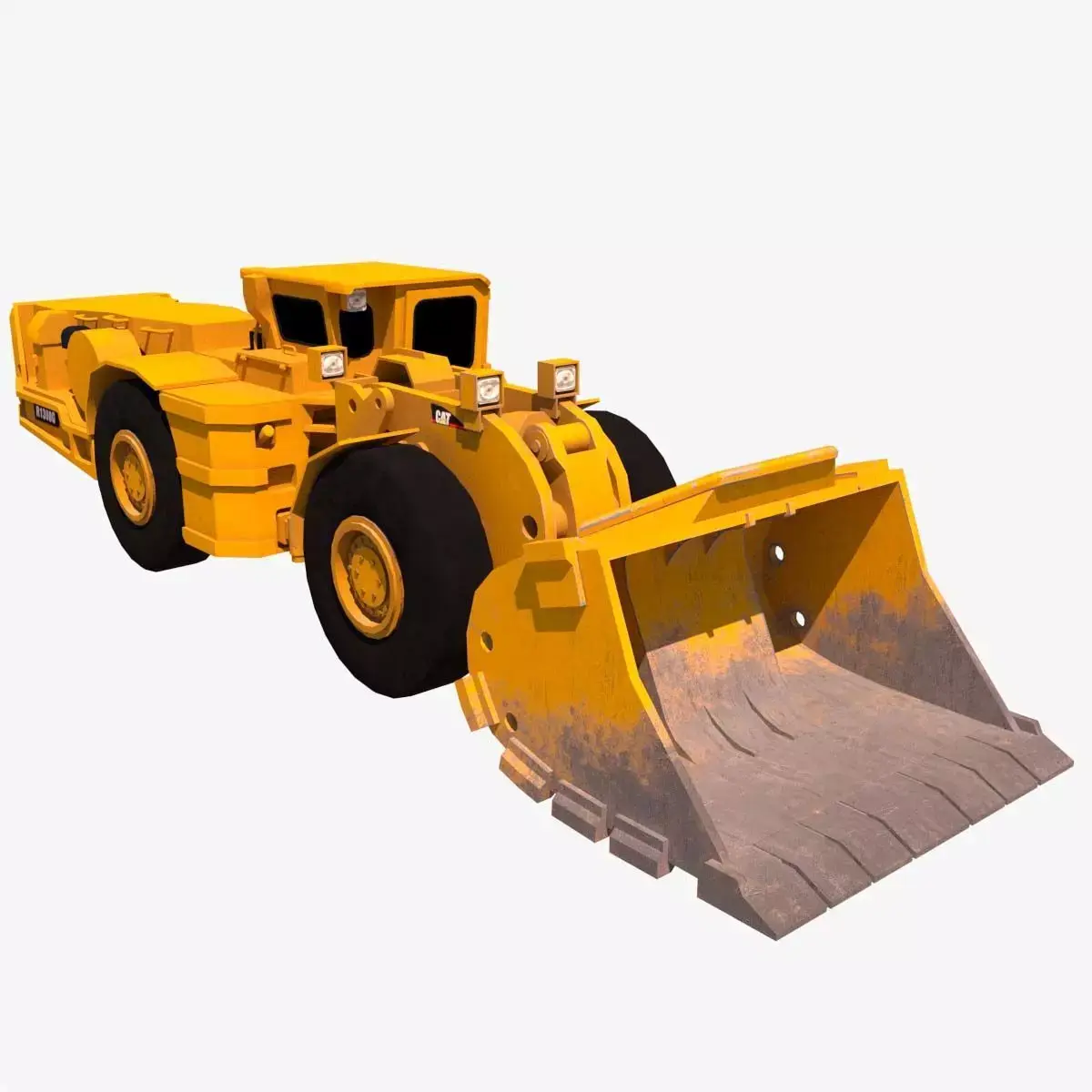 ScoopCAT R1300G Low-poly 3D model
