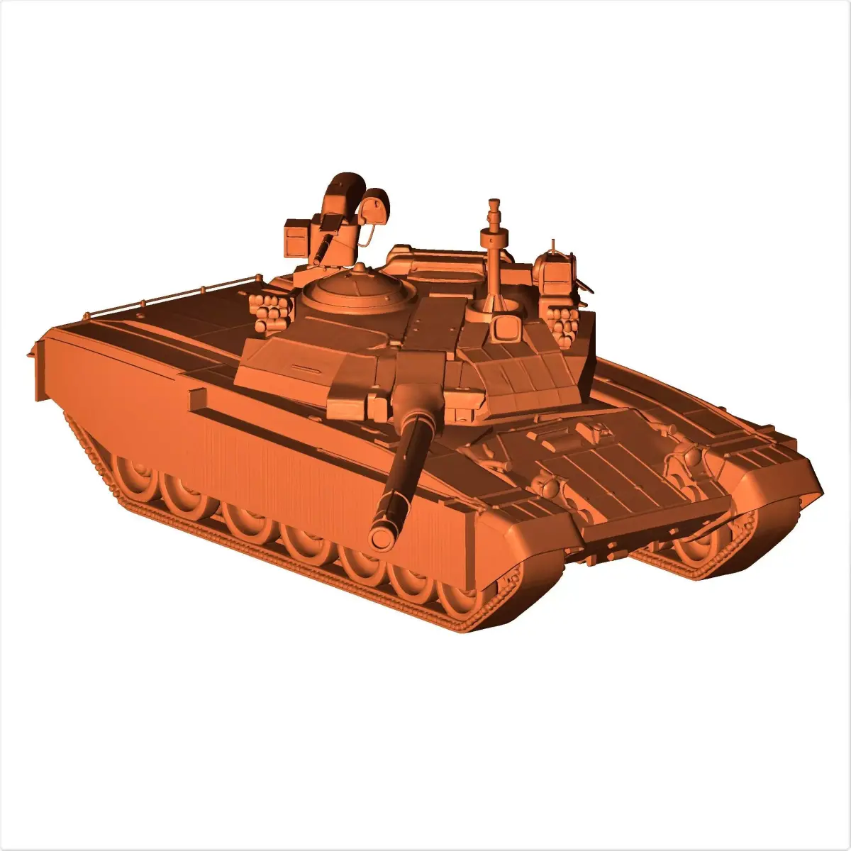Military Tank Panzer 3D print model
