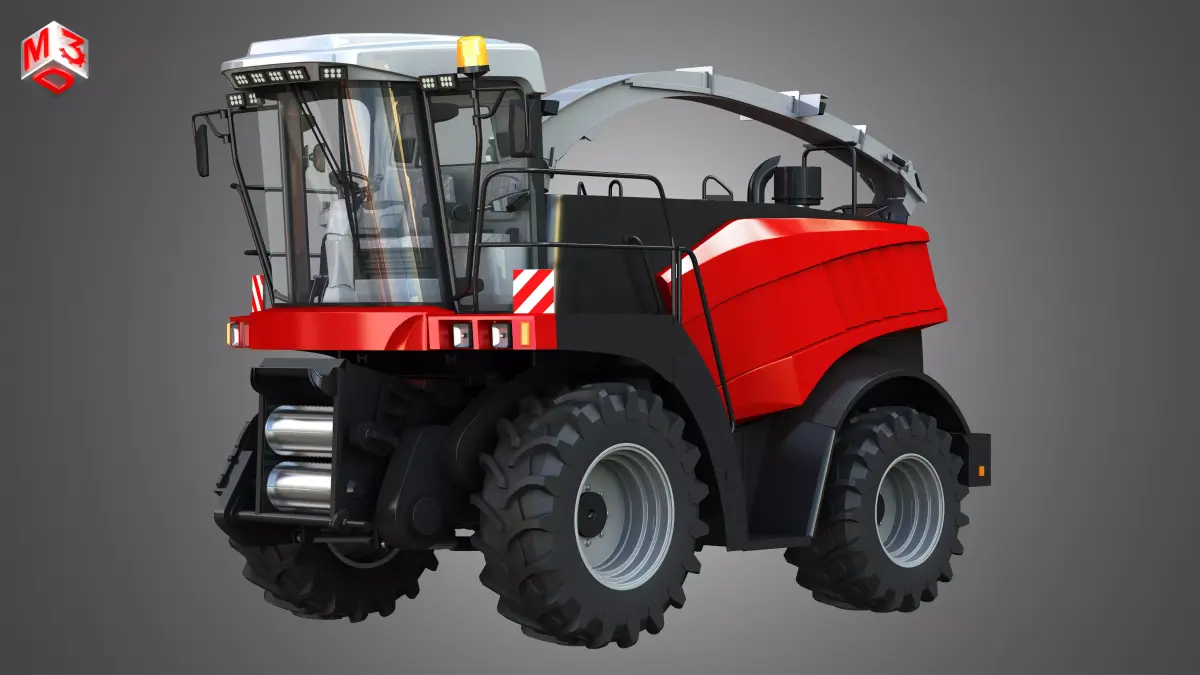Rostselmash - RSM 1403 Harvester Combine 3D model