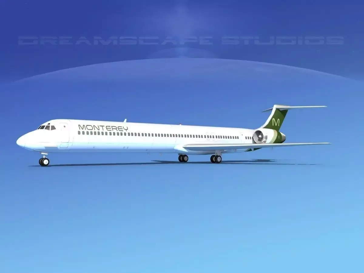 McDonnell Douglas MD-90 Monterey Charters 3D model