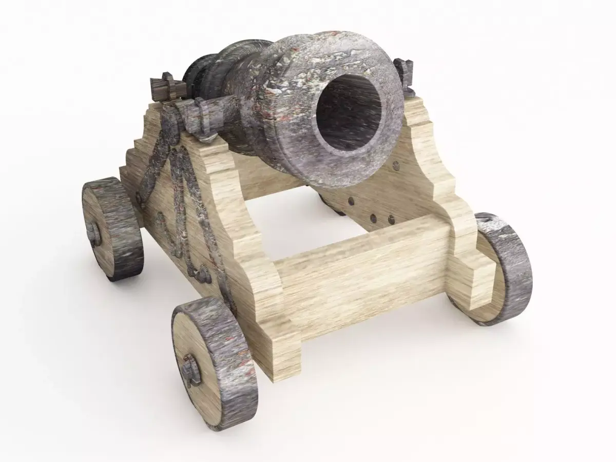 Cannon 02 3D model