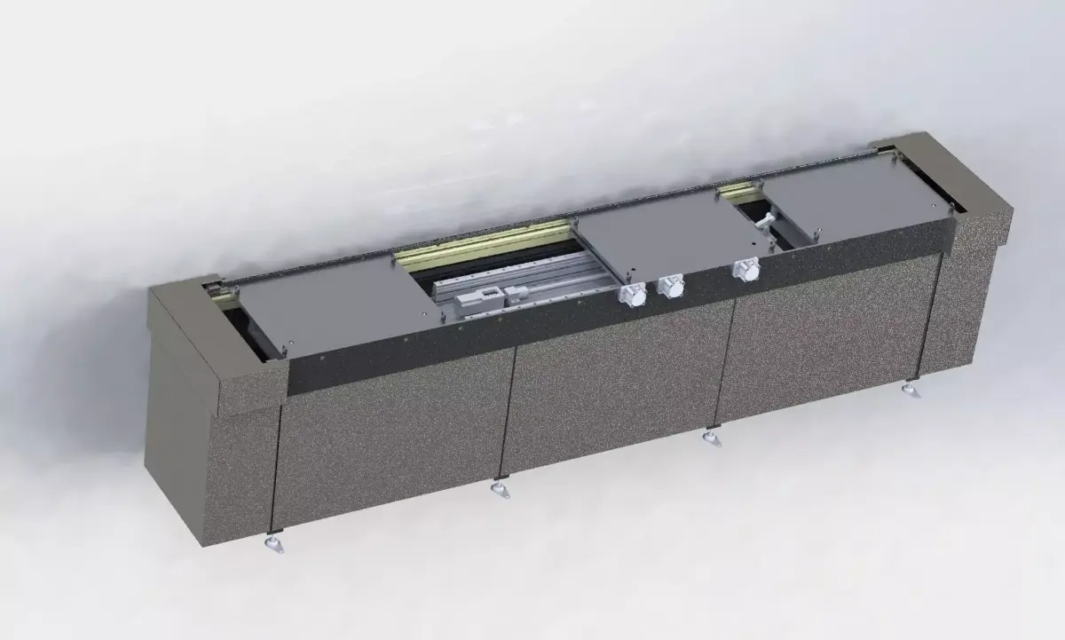 Speed-fold conveyor chains 3D model