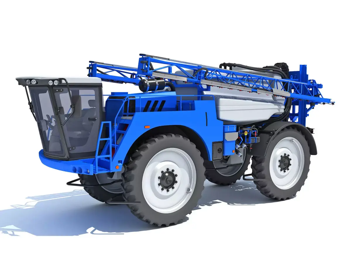 Self Propelled Farm Sprayer 3D model