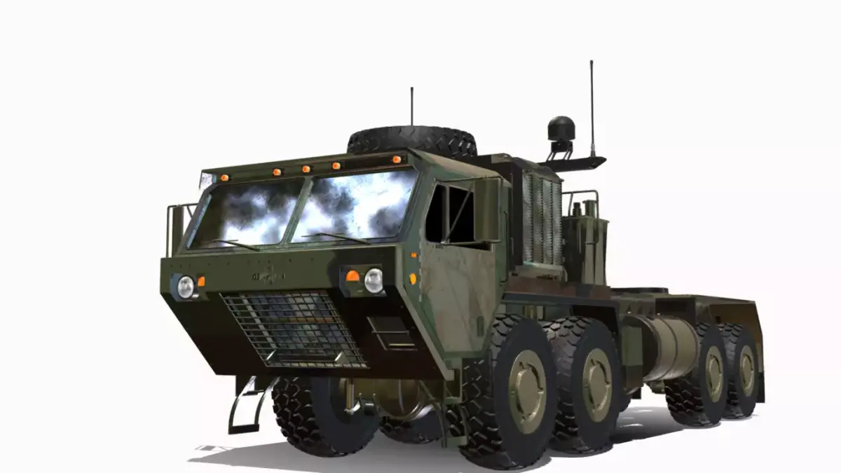 07157 M983 HEMTT M901 MIM 104F PATRIOT Low-poly 3D model
