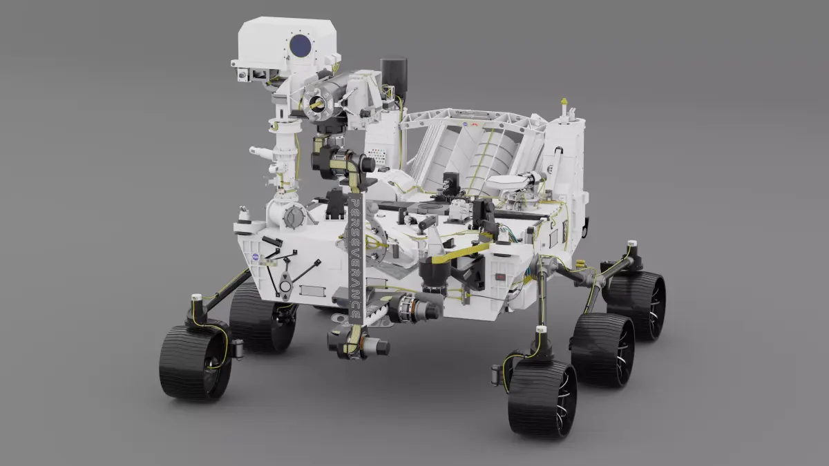 Perseverance Rover 3D model