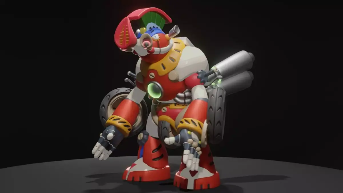 Ride Boarski 3D model