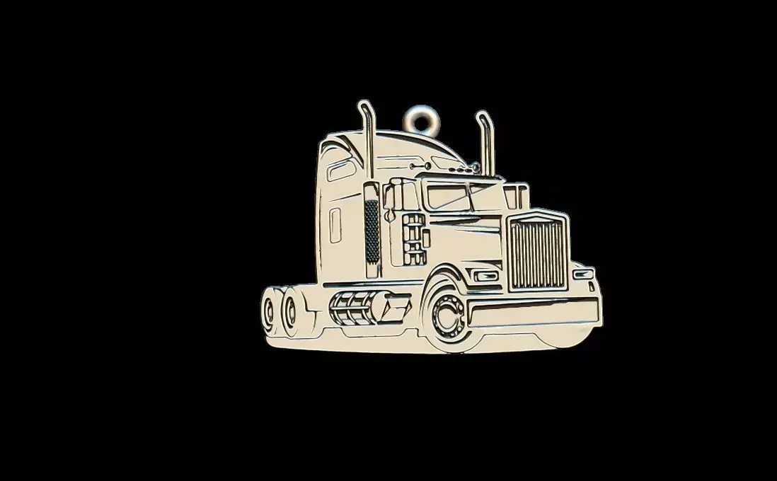 Truck pendant 3D print model buy