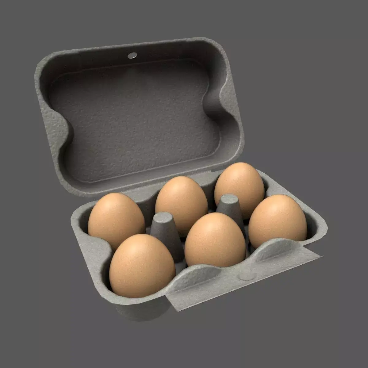 Eggs Chicken Low-poly 3D model