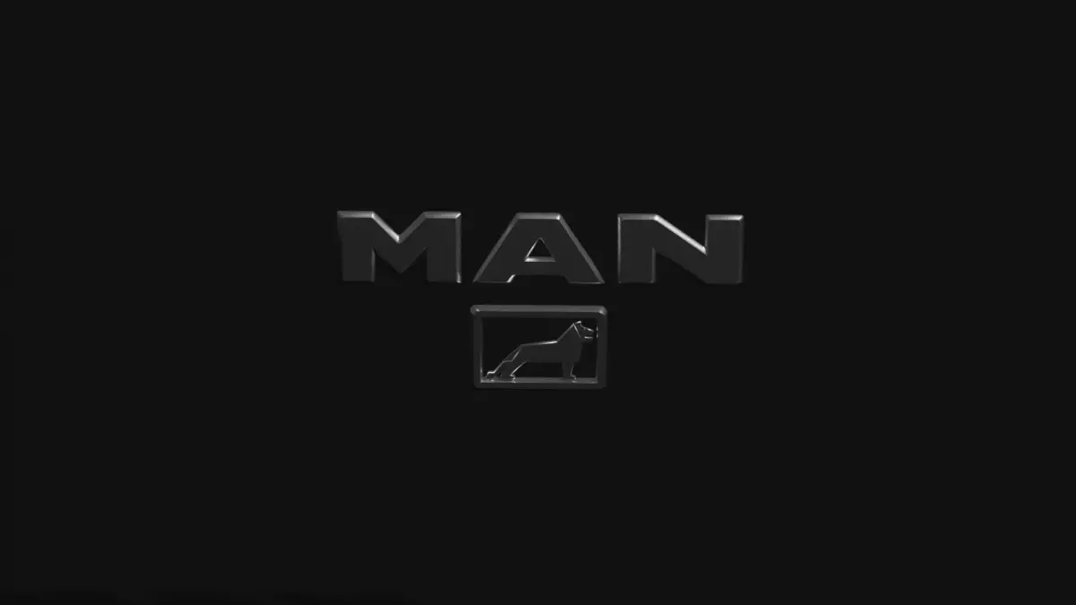 Logo MAN F2000 3D model