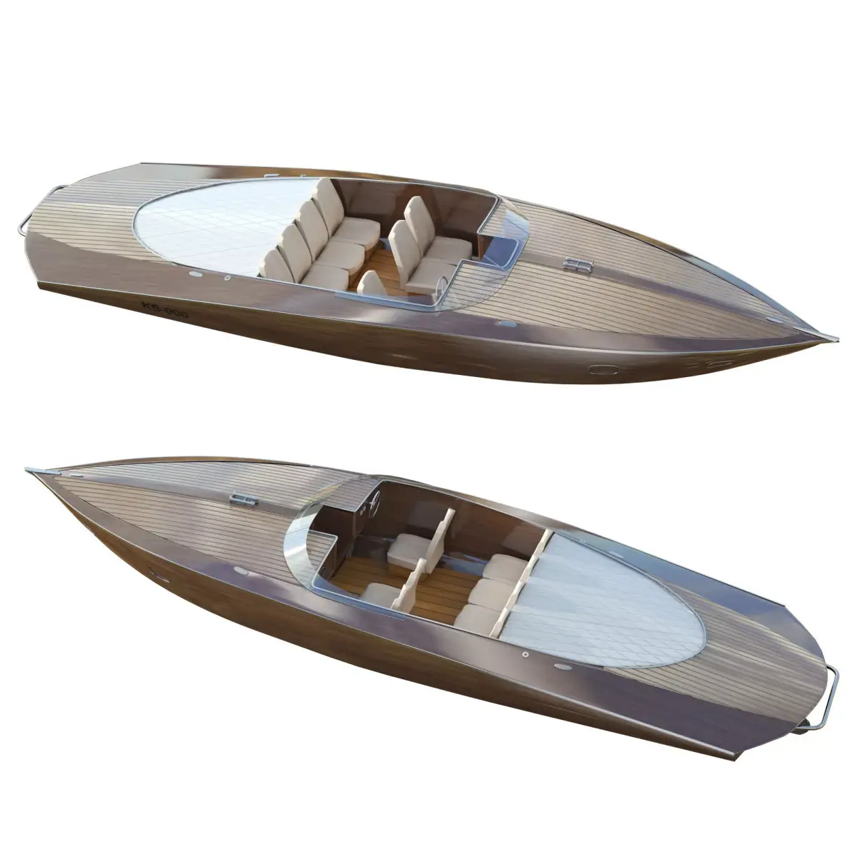 Speed boat 3D model