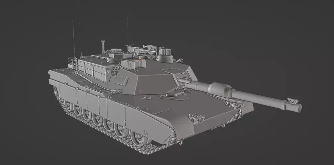 Abrams 3D model