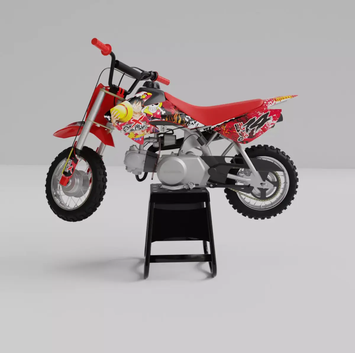 HONDA CRF 50 3D MODEL 3D model