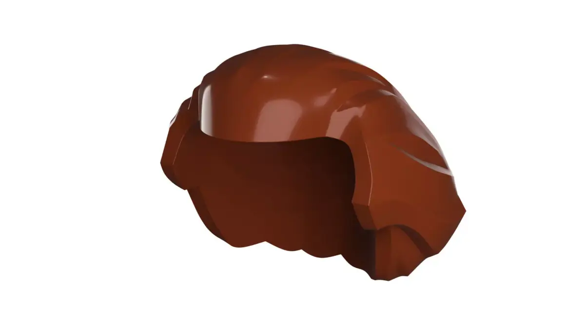 Custom3Dprint Minifigure Accessory - Minifigure Hair S2 - 051 3D print model