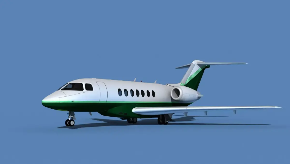 Hawker Siddley 4000 V13 3D model