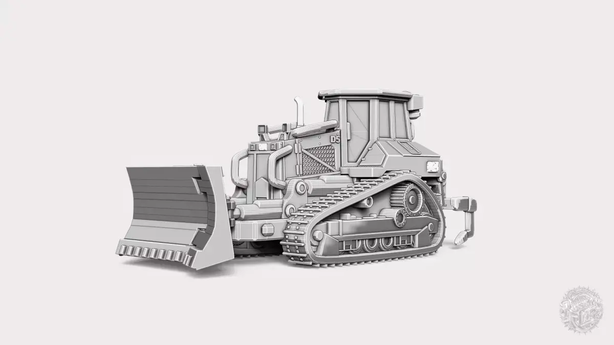 Crawler Dozer RoZ 3D print model