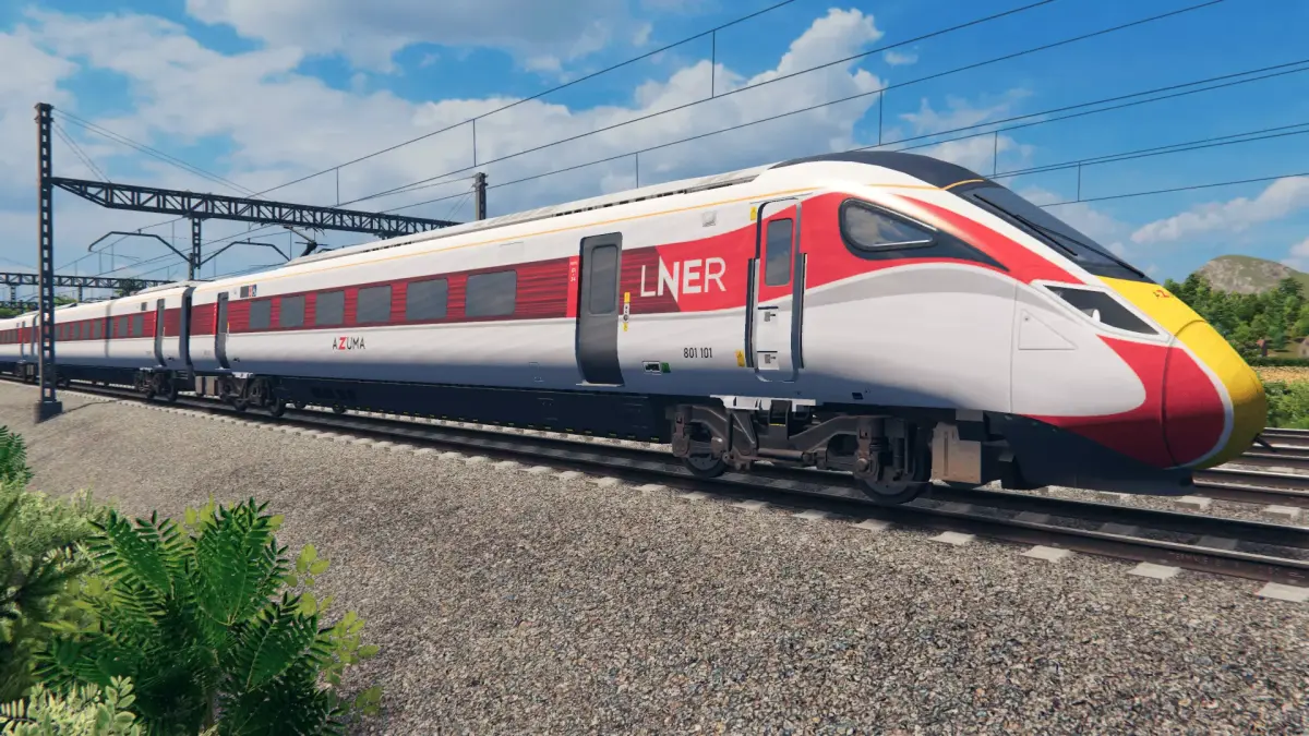 British Rail Class 800 - LNER Livery Low-poly 3D model