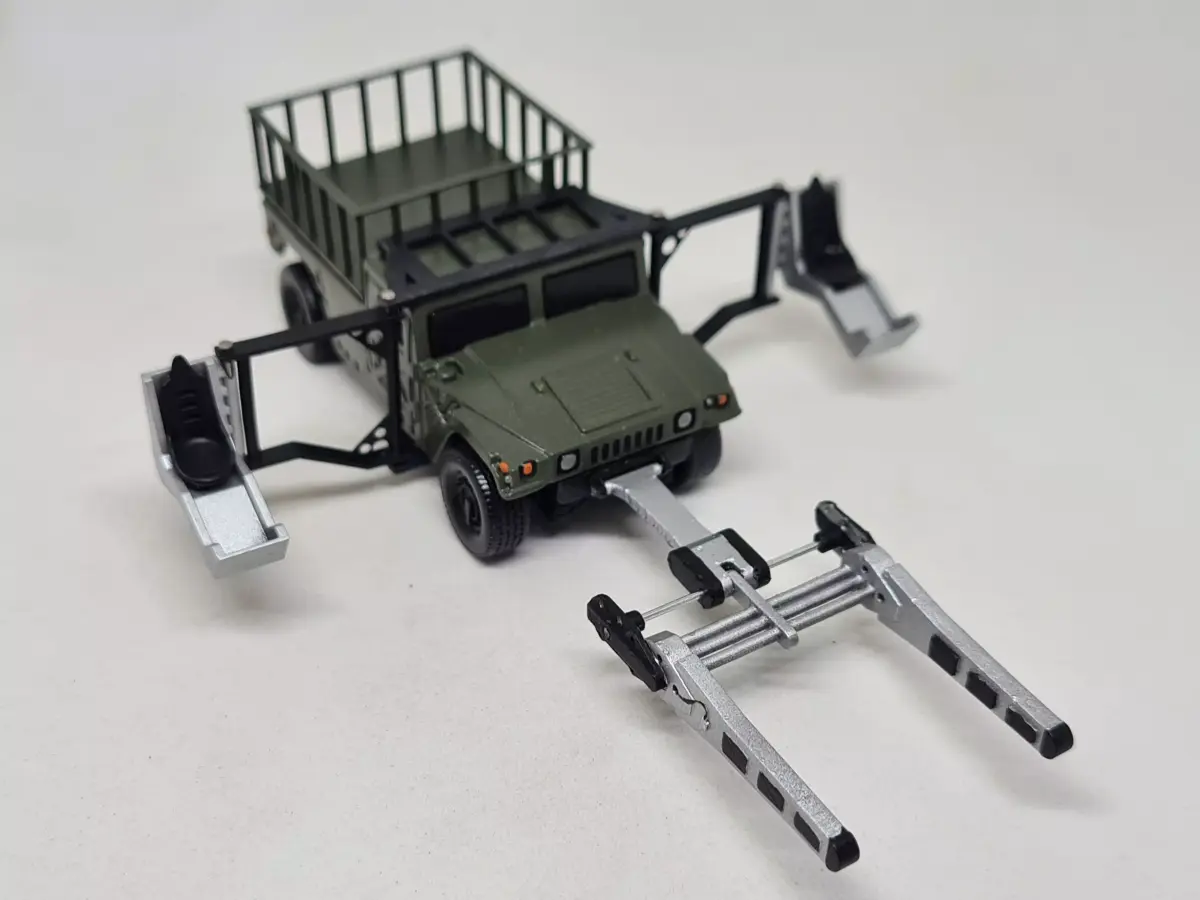 1 64 Jurassic Park Lost World Hummer Hummer Humvee Snagger 3D print model