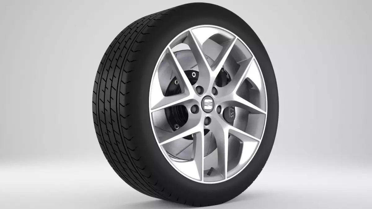 Seat Leon Rim 3D model