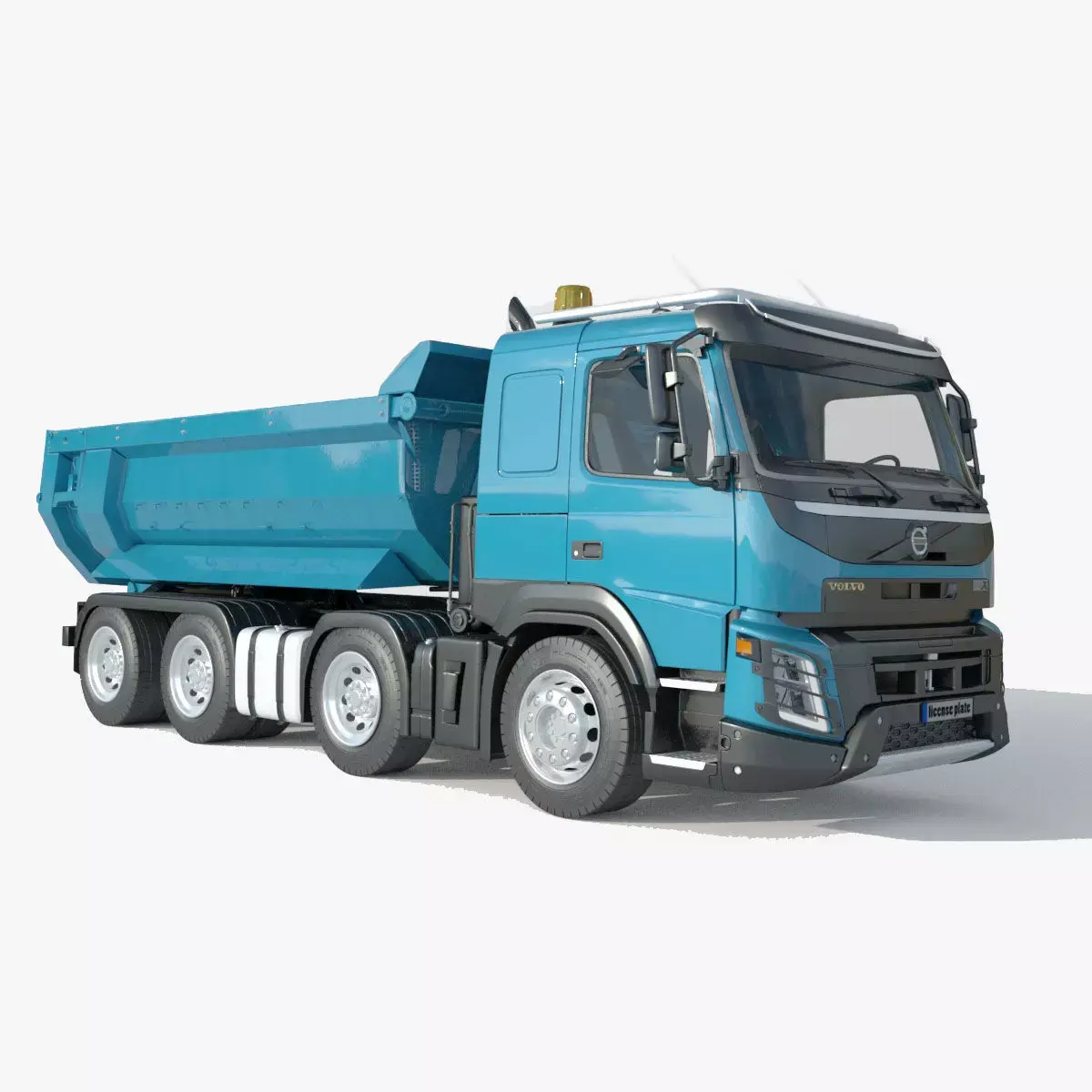 Volvo FMX 500 8x4 Billencs Dump Truck 3D model
