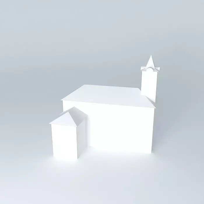Name of Mary Church Kospallag 3D model